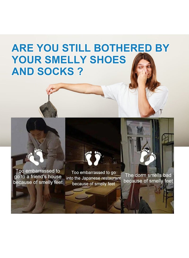 Jaysuing Shoes & Socks Bacteriostatic Deodorizing Spray, Shoe Odor Eliminator Spray, Antibacterial Foot Freshener for Shoes Sneakers Boots Sandals Shoe 100ml - Image 5