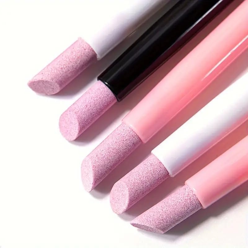 Cuticle Remover Sticks, 9PCS Quartz Pumice Cuticle Pushers for Nail Care, Dead Skin Peeling Manicure Pedicure Tools for Salon & Home - Image 5