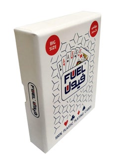 FUEL Fuel Playing Card White Big size Balooth  - Image 1