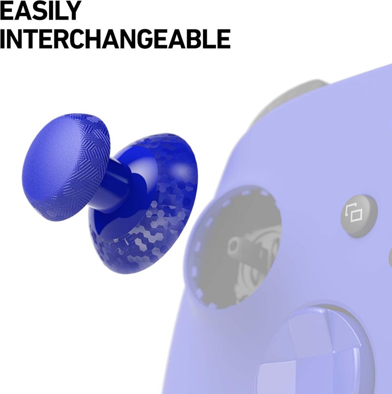 سكاف مجموعة SCUF Instinct من الأذرع القابلة للتبديل باللون الأزرق (4 قطع)، أذرع بديلة مخصصة فقط لوحدة التحكم SCUF Instinct Pro Performance Xbox Series X|S Controller - Xbox Series X؛ - Image 4