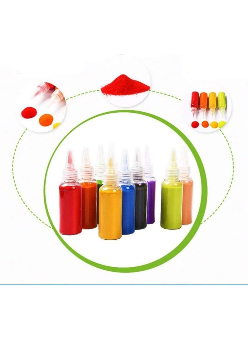 BLOOMING TIME Kids DIY Colorful Sand Painting Set for Children Art Painting & Education - Image 3