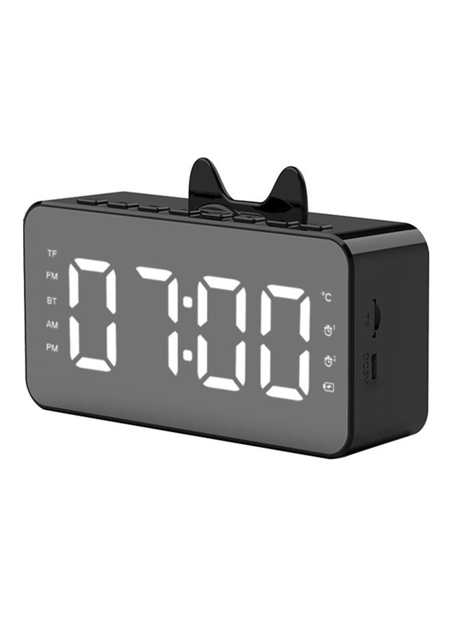 Loquat BT Clock Digital Speaker V9703B-V Black - Image 1