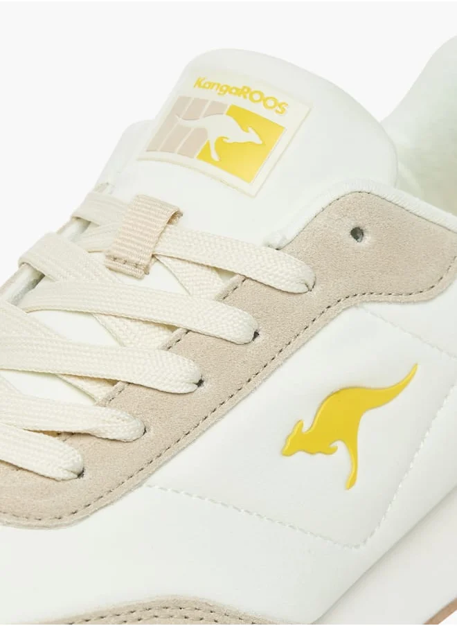 kangaROOS Womens Colourblock Lace-Up Sports Shoes