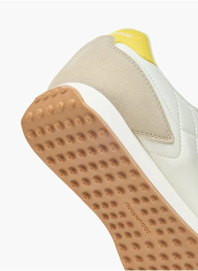 kangaROOS Womens Colourblock Lace-Up Sports Shoes