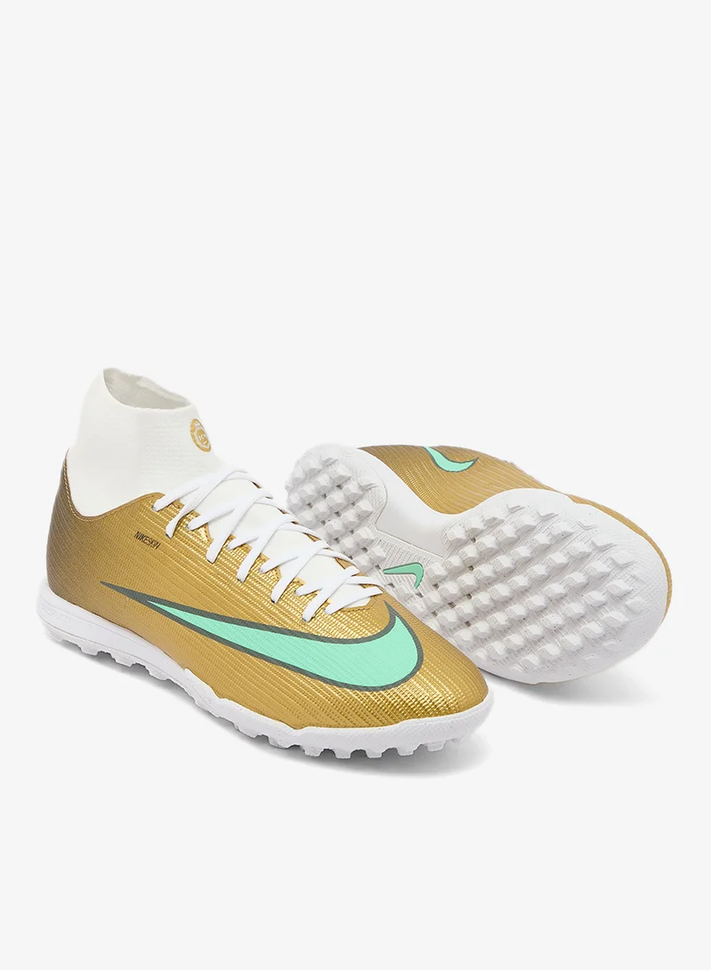 Nike MTLC GOLD/CLEAR JADE Superfly 11 Academy Tf Km for Men | Best Price UAE