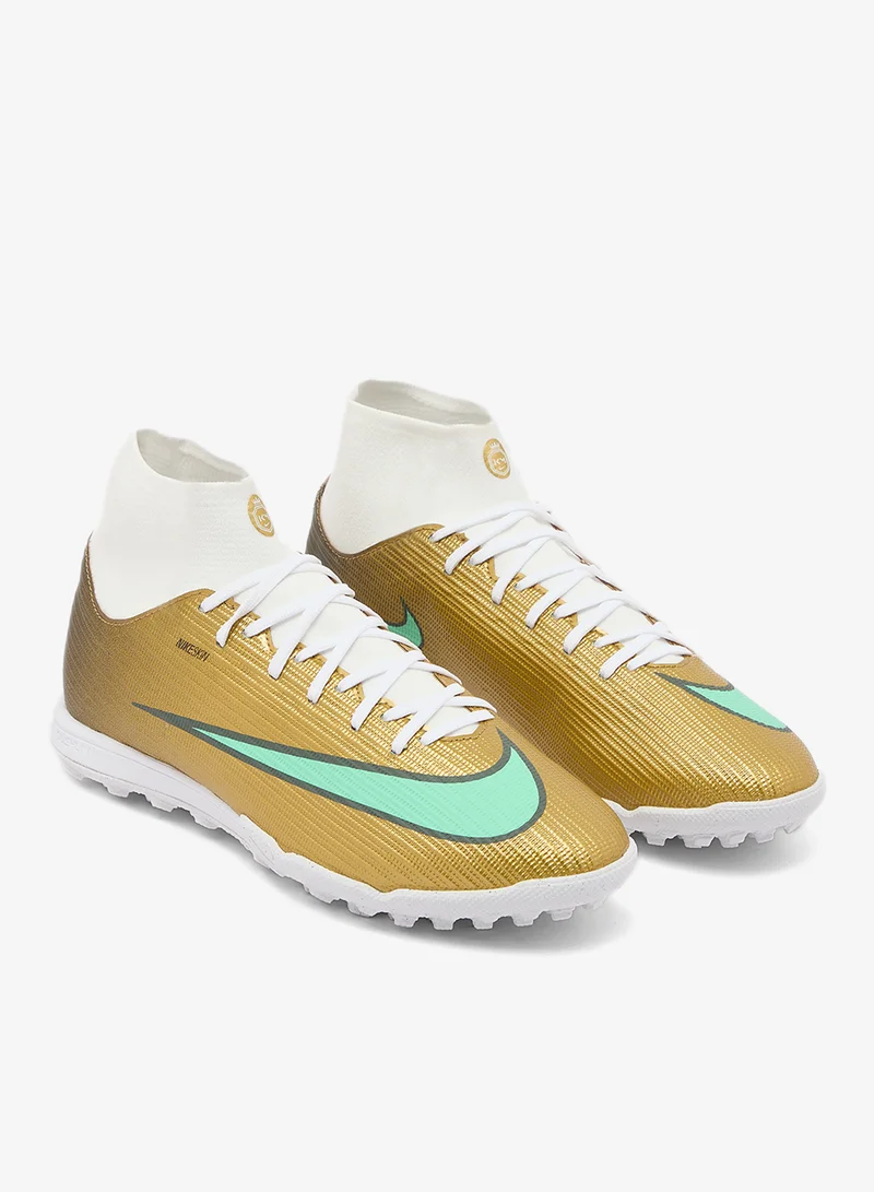 Nike MTLC GOLD/CLEAR JADE Superfly 11 Academy Tf Km for Men | Best Price UAE