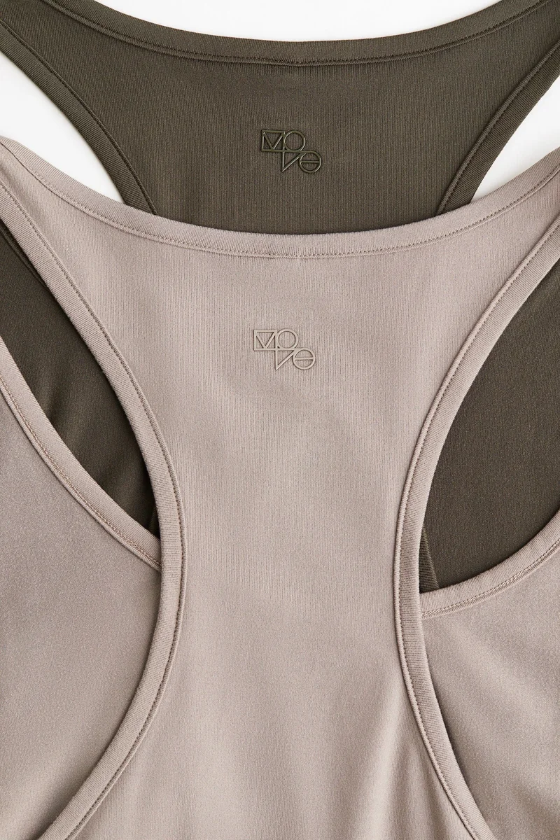 H&M 2-pack DryMove™ sports vest tops