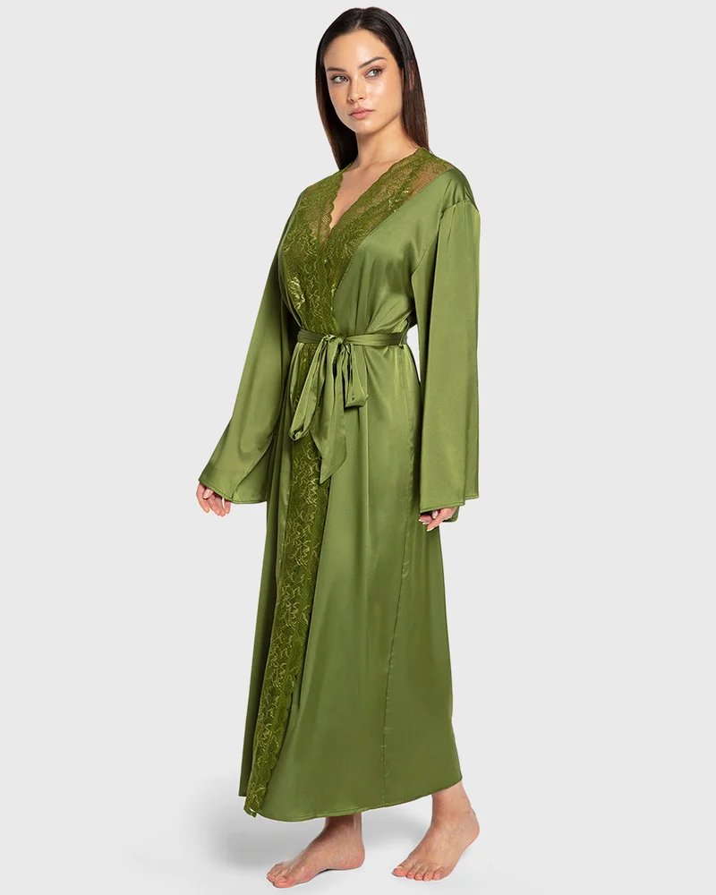 ايسلا اند ايفي Isla & Evie Cardamom Seed Chiffon Robe