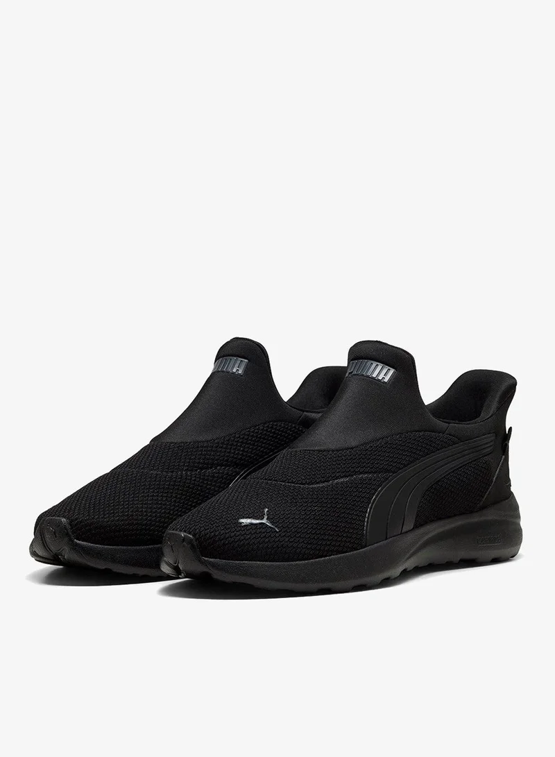 Puma PUMA Black-PUMA Black-Strong Gray Softride Cosmic Sliptech  | Best Price UAE