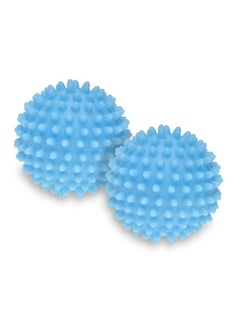 NIBEMINENT 2-Piece Dryer Ball Set Blue 2.5inch 