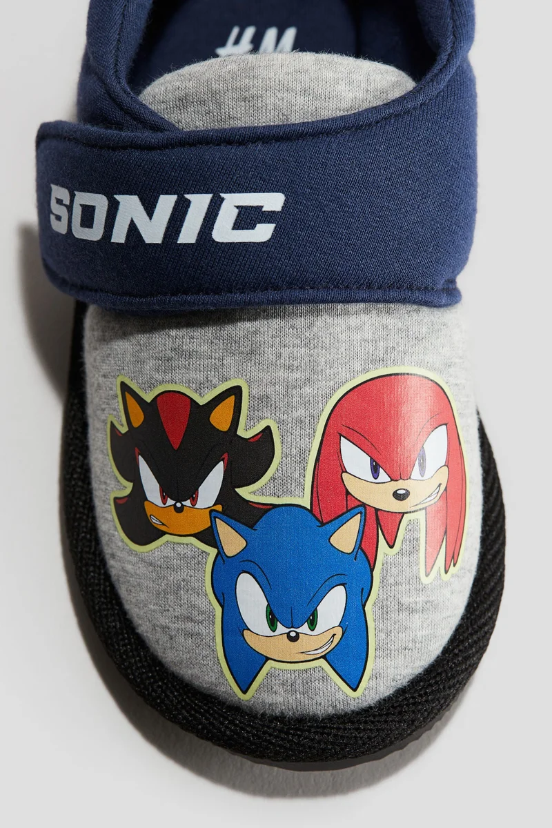 H&M Printed Cotton Slippers