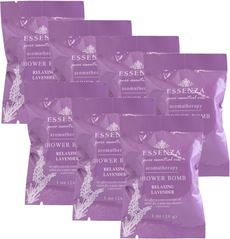 Essenza Shower Bombs Lavender 7pc