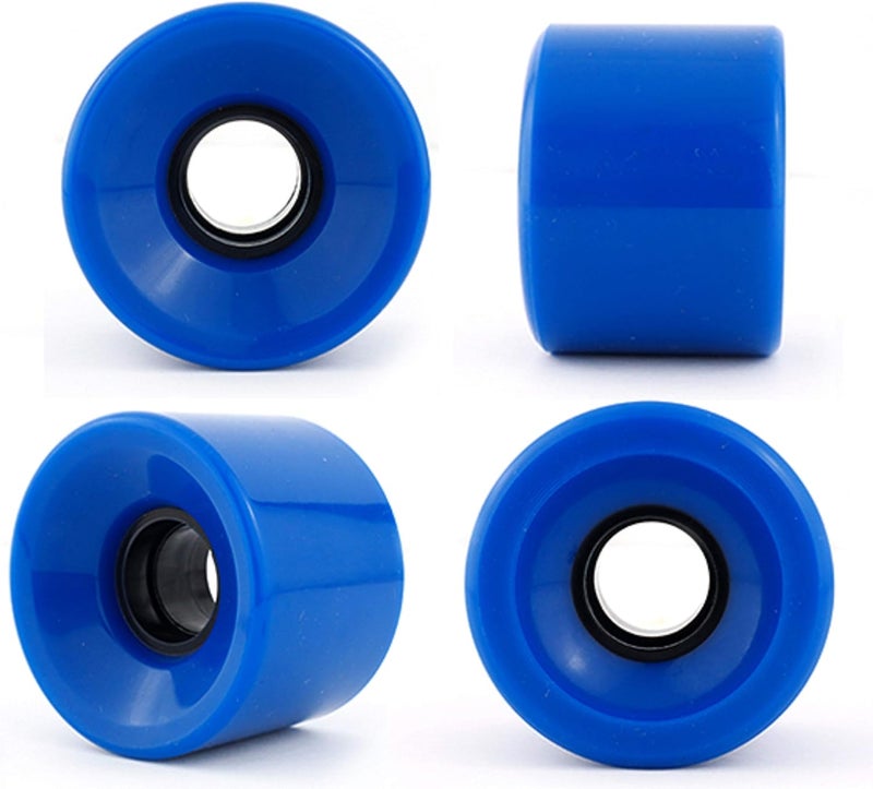 VJ Skateboard Truck and Wheel, 5.0 Skateboard Trucks 127mm Trucks w/Skateboard Cruiser Wheel 60mm, Skateboard Bearings, Skateboard Screws, Skateboard Riser Pads - Image 4