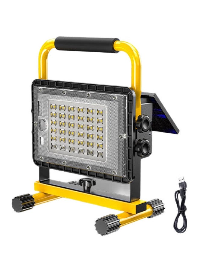 Smiling Shark 860 Solar Outdoor Light, Home Rechargeable Emergency Led, Construction Lighting, Work Searchlight - Image 3