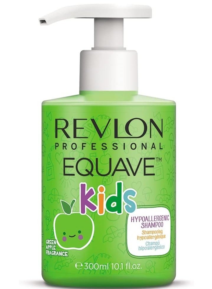 ريفلون شامبو إيكوايف الاحترافي لترطيب الشعر للأطفال، خالي من الكبريتات، برائحة التفاح الأخضر (300 مل) - Image 2