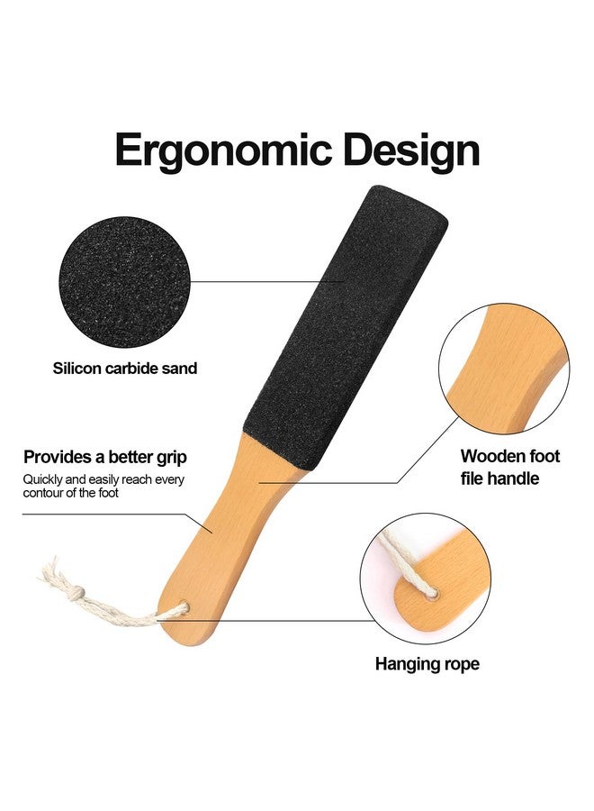 Velodios Pumice Stone For Scraper File Brush Tools For Wet And Dry, Feet Foot Scrubber Dead Skin Remover, Callus Remover For Feet To Remove Dead Skin, Dry, Rough, Corns Skin Scraper - Black