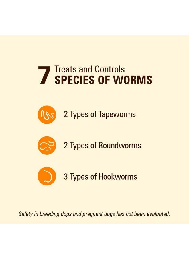 Sentry - Hc Worm X Plus 7 Way DeWormer (Pyrantel Pamoate/Praziquantel), For Medium And Large Dogs Over 25 Lbs, 2 Count - Image 1