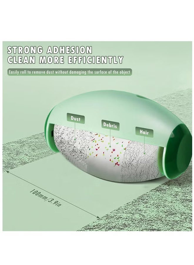 واي جيه بكرة بكرة بكرة، بكرة بكرة هلامية محمولة قابلة لإعادة الغسل للملابس، مزيل صفيفة السفر اللاصق لشعر الحيوانات الأليفة والحطام - Image 2