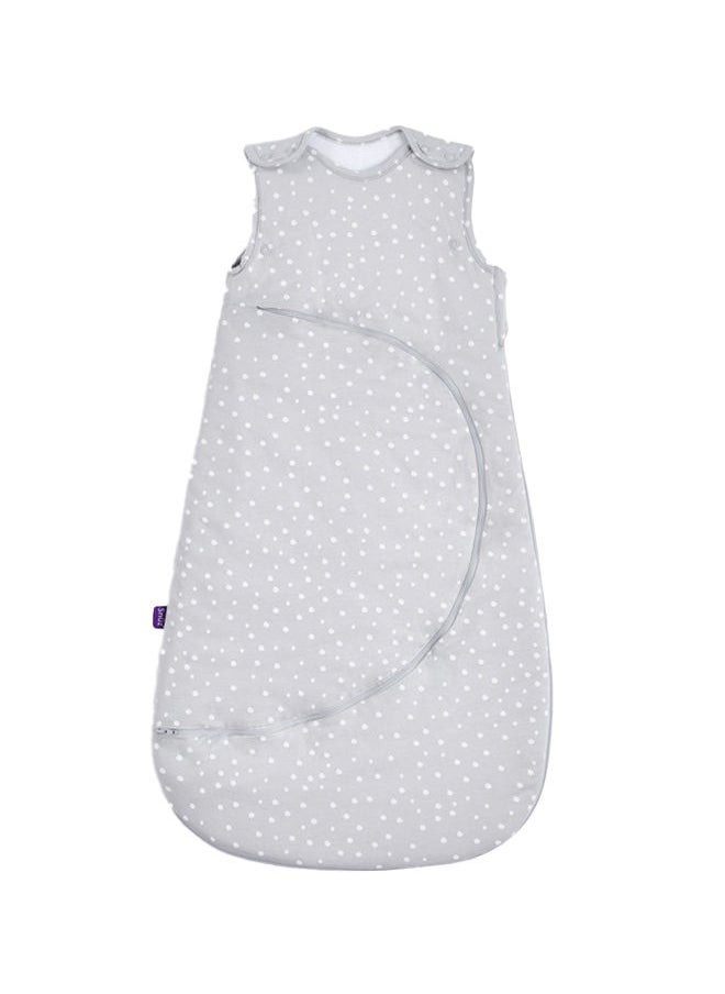 Snuz - Pouch Sleeping Bag Fir Infant And Baby Clever Nappy Change Zip 100% Cotton For Temperatures If 21 - 23 Celsius Suitable From 0 To 6 Months Colour - White Maximum Baby Length 68 Cm - Image 1