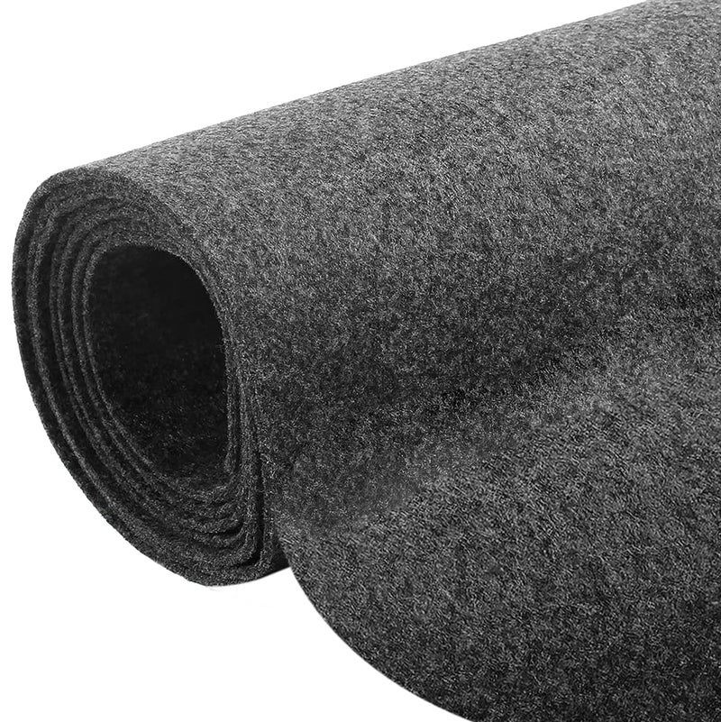 Halero 78x40 Grey Underfelt Carpet for Speaker Sub Box Carpet Auto RV Boat Marine Truck Car Trunk Felt Fabric Material