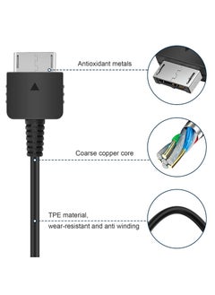 SANMUGEED 3.3ft PS Vita Charger Cable 2Pack, 2 in 1 USB Data & Power Charger Cord Replacement for Playstation Vita 1000  - Image 4