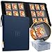 HOMEXPRO X PRO Top Load Card Binder Compatible with Toploading Card Cases Fits 252 20 Premium Loaders Included 9Pocket Ringless DoubleSided Pages Storage for TCG Sports Cards - Image 3