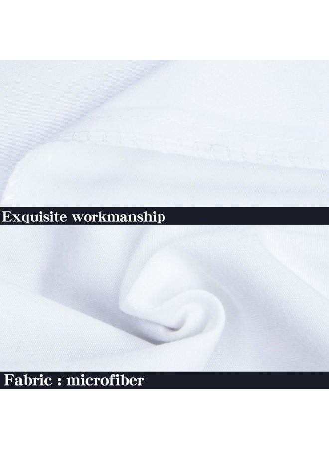 NTBAY 1800 Thread 100% Brushed Microfiber Standard Pillow Cases Set of 2, Super Soft and Cozy, Wrinkle, Fade, Stain Resistant with Envelope Closure 20x26 Pillowcases for Kids, 20x26 Inches, White - Image 2