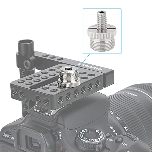 CAMVATE Thread Adapter 5/8"-27 male to 1/4"-20 male Microphone Mount Adapter - 1202 - Image 3