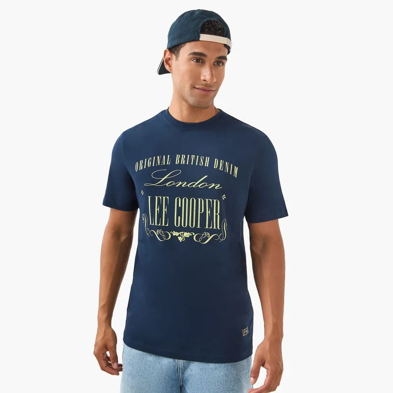 Lee Cooper Lee Cooper Logo Detail Crew Neck T-shirt