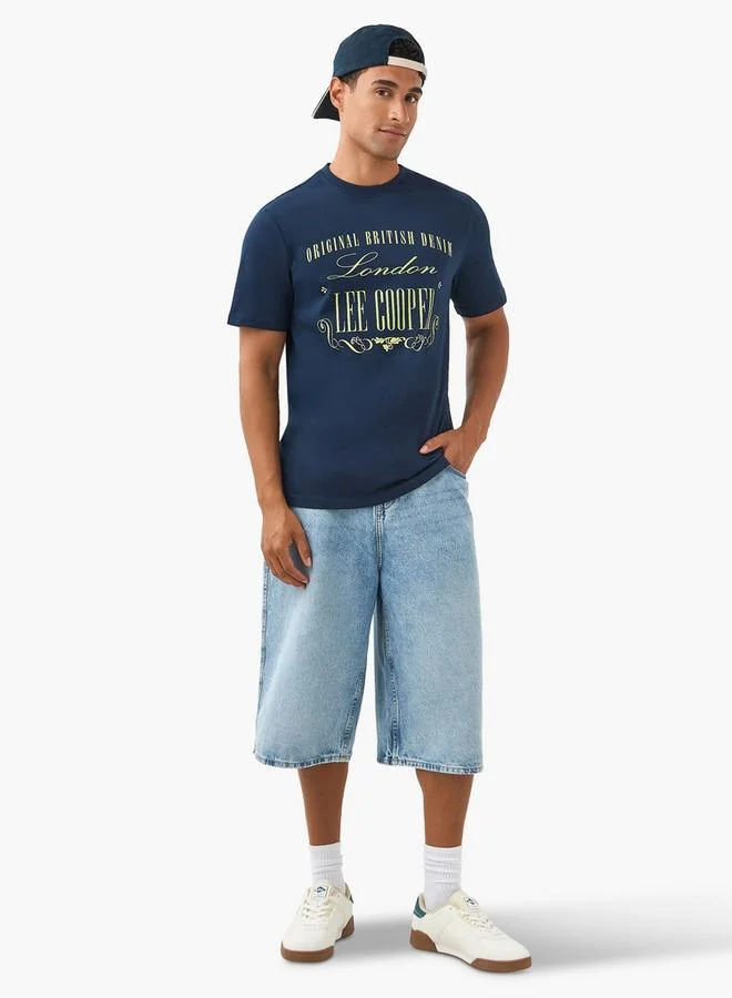 Lee Cooper Lee Cooper Logo Detail Crew Neck T-shirt