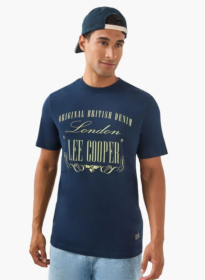 Lee Cooper Lee Cooper Logo Detail Crew Neck T-shirt