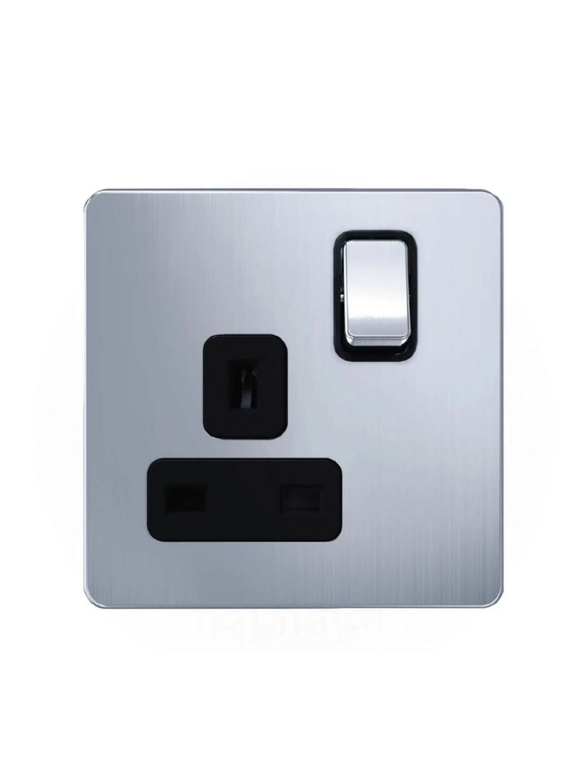 ADMORE CROME 13A 1G SWITCH SOCKET AC405