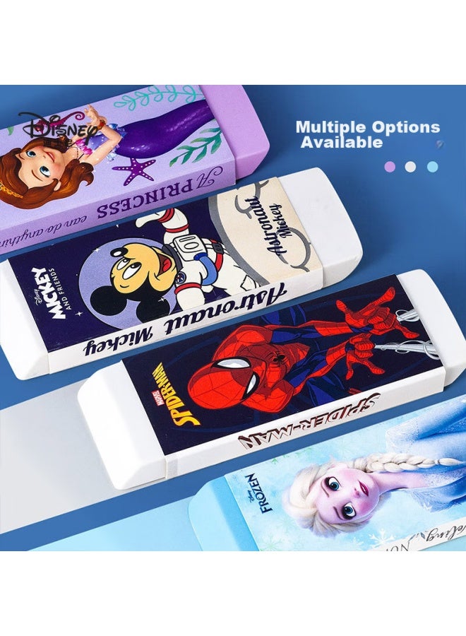 Disney Stationery Anti-loss Eraser, Student Learning Supplies, Elementary School-specific Art Eraser Brick, Spider-man E2001a - Image 4