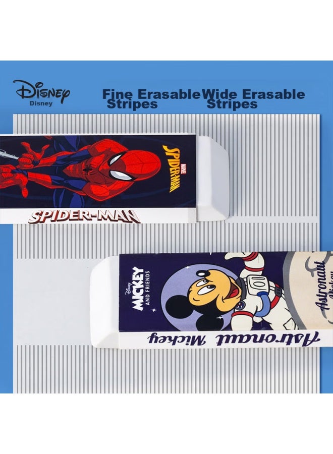 Disney Stationery Anti-loss Eraser, Student Learning Supplies, Elementary School-specific Art Eraser Brick, Spider-man E2001a - Image 3