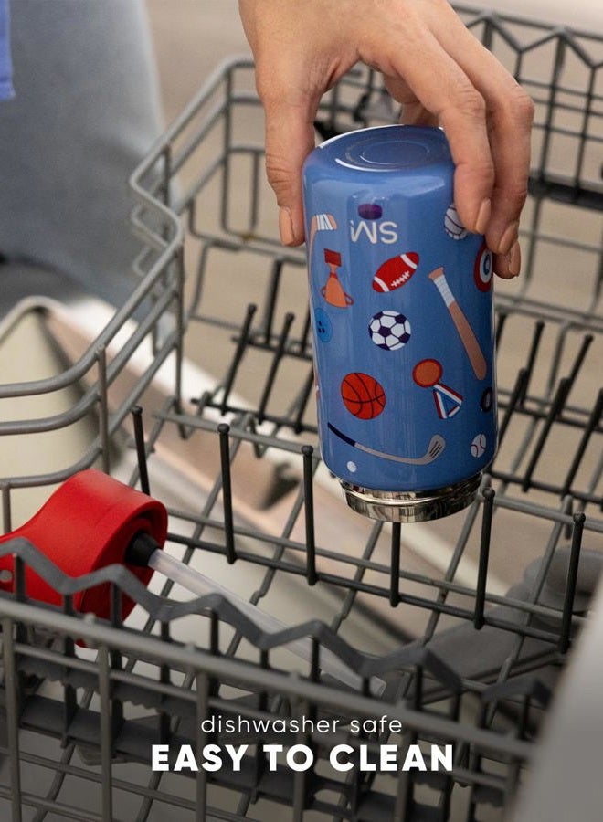 Simple Modern Kids Summit Water Bottle with Straw Lid | Disney Princess 14oz Stainless Steel Cup Insulated Tumbler for Girls, School | Princess Rainbows - Image 5