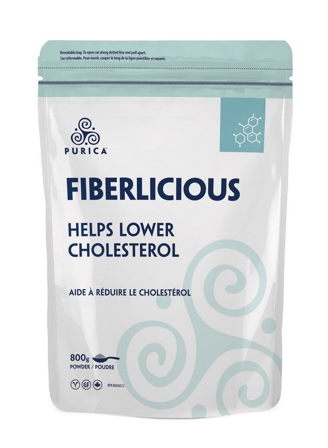 بوريكا مسحوق مكمل الألياف Fiberlicious من PURICA، 800 جرام، مستخلص جذر الهندباء النقي بنسبة 100% (السكاريد القليلة) - إنولين نقي! - Image 1
