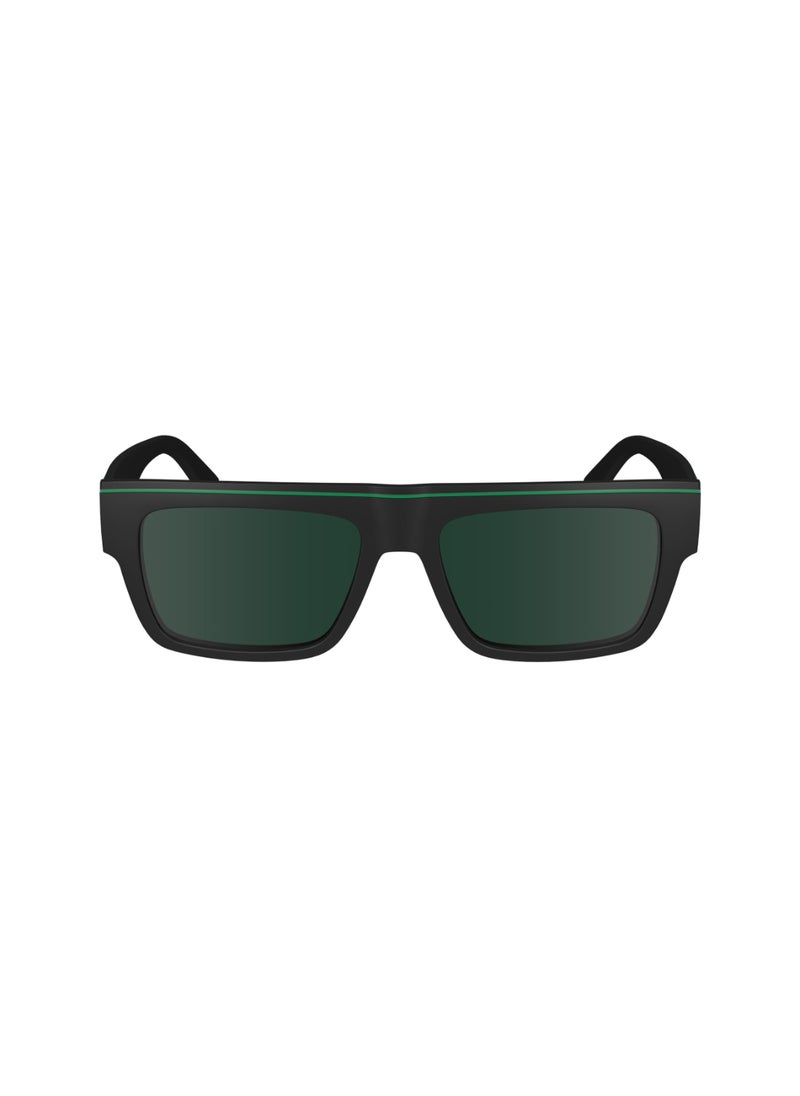Calvin Klein Jeans - FULL RIM BIO INJ-G820 MODIFIED RECTANGLE CALVIN KLEIN JEANS SUN CKJ24603S  5517 (002) MATTE BLACK - Image 1