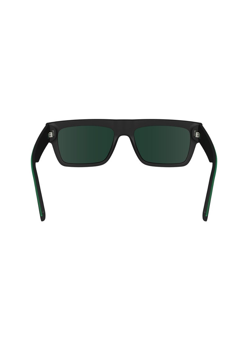 Calvin Klein Jeans - FULL RIM BIO INJ-G820 MODIFIED RECTANGLE CALVIN KLEIN JEANS SUN CKJ24603S  5517 (002) MATTE BLACK - Image 1