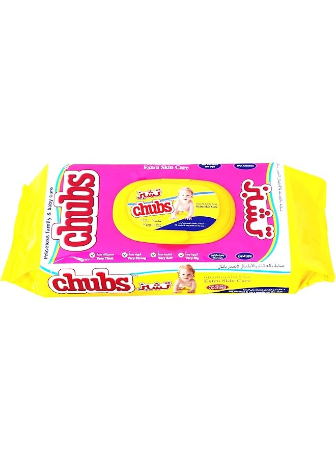 Chubs Baby Extra Skincare 40 Wipes  - Image 1