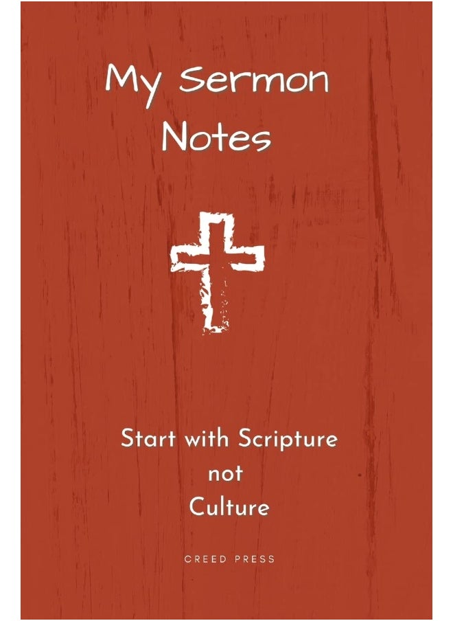 My Sermon Notes: Start with Scripture not Culture  - Image 1