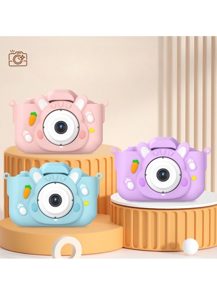 AROAQ Children's Camera Toy, HD 1080p Shockproof Children Video Camera,Portable Camera Toy, Multiple Functions Digital Camera For Girls Boys,(Yellow-Black Cat Sheriff-HD Dual Lens (No Memory Card)) - Image 4