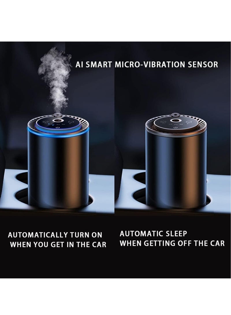 JAJEEK Car Air Fresheners – Portable AI Car Diffuser with Star Projector Light, 20000mAh Long Standby Aromatherapy, Luxury Car Accessories, Ideal Gift Choice – Black - Image 3