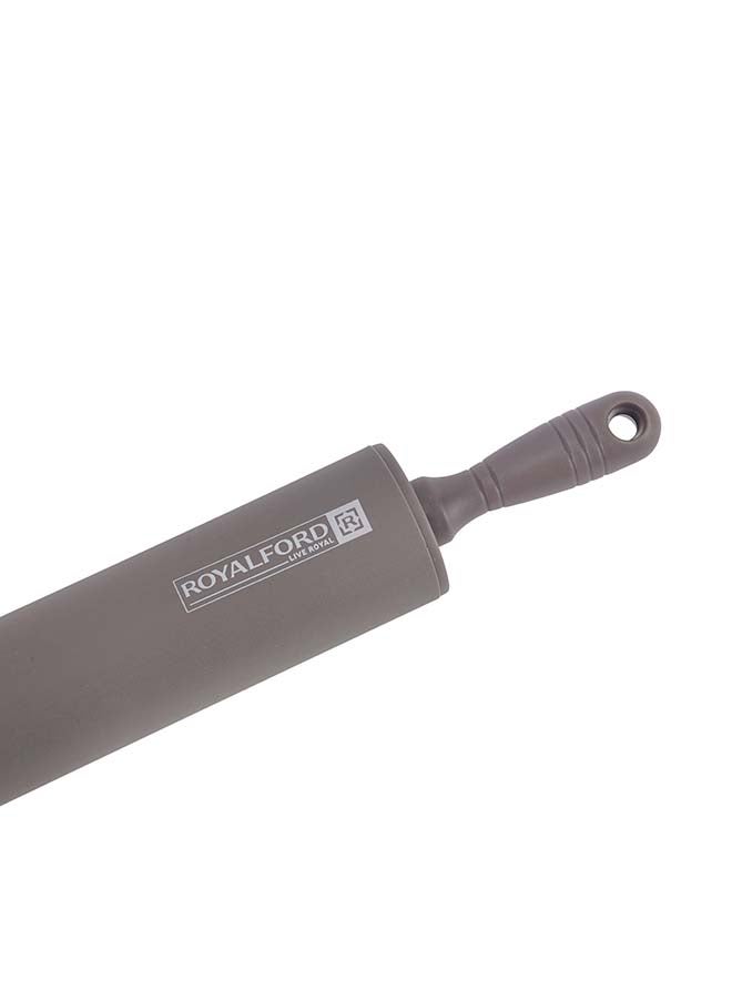 Royalford 31.5cm Rolling Pin RF12317 Silicone Roller with PP Handle, Marks and Stain-Resistant, Dishwasher Safe Ergonomic and Hygienic Design Light-Weight and Highly-Durable Multicolor - Image 4