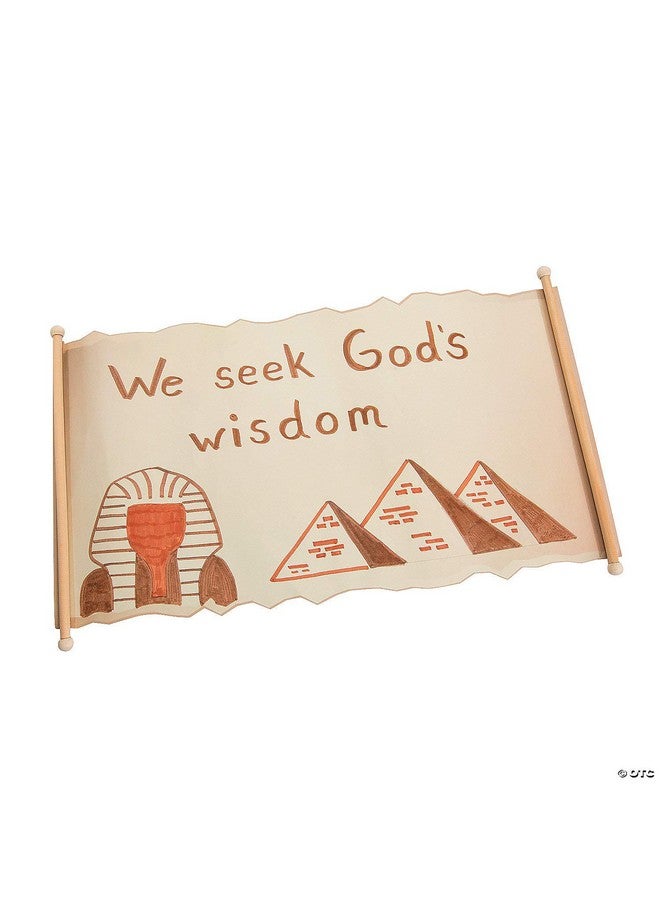 Fun Express DIY Scroll Craft Kits for Kids - Makes 12 - Good for School, VBS and Sunday School - Image 2