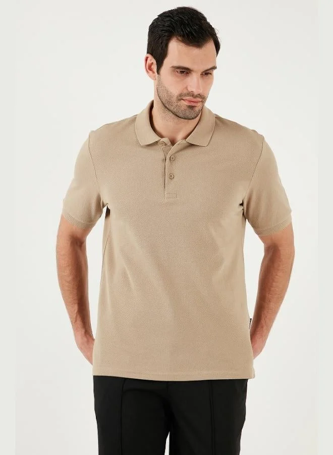 Buratti Buratti Cotton Regular Fit Button-Down Polo Collar T-Shirt Men's POLO COLLAR T-SHIRT 5902127