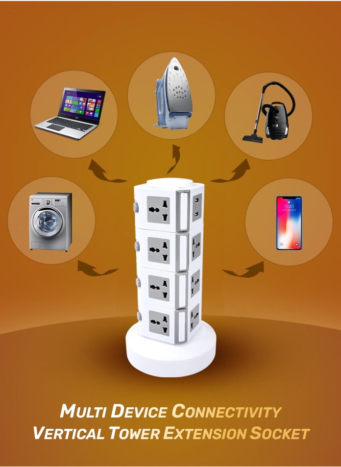 MODI - Layers Tower Extension Cord Socket - Image 1