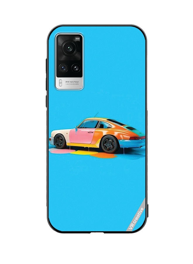 VR CREATIVE Protective Case Cover For Vivo X60 Pro Car Design Multicolour - Image 1