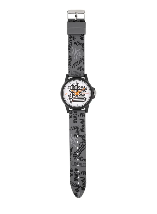 fastrack Silicone Analog Wrist Watch 68012PP09