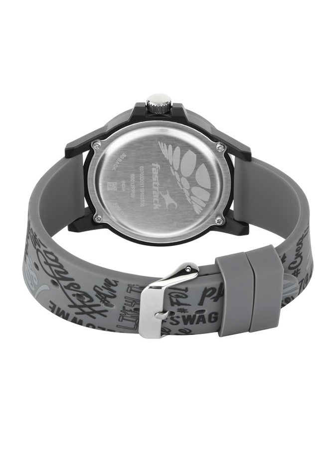 fastrack Silicone Analog Wrist Watch 68012PP09  - Image 5
