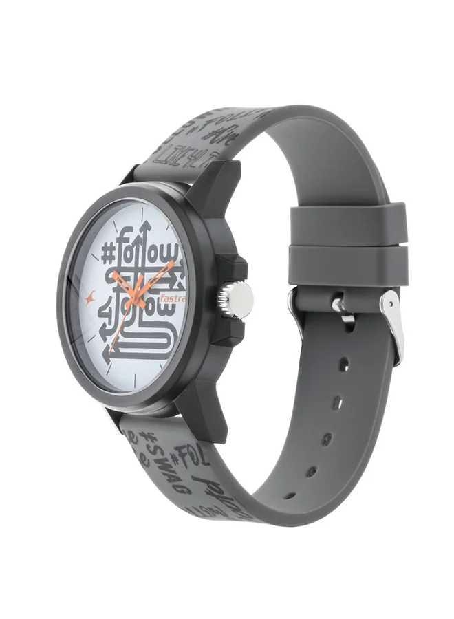 fastrack Silicone Analog Wrist Watch 68012PP09